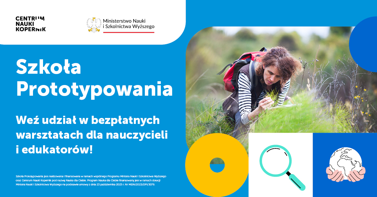plakat promujący projekt