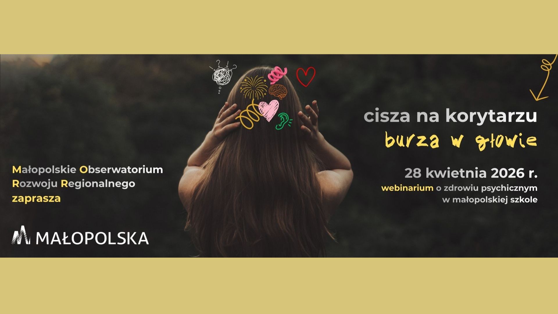 plakat promujący webinar