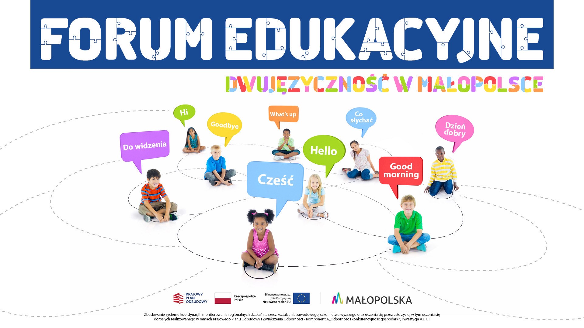 Forum Edukacyjne - dwujęzyczność w Małopolsce 