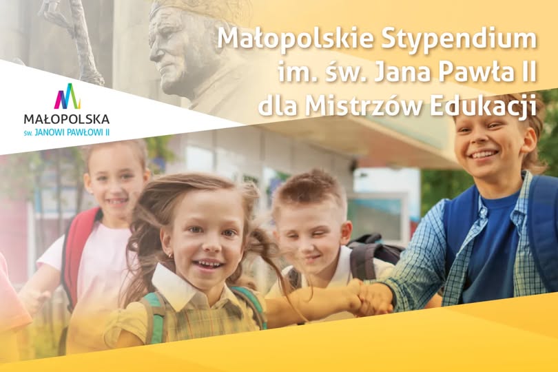 baner promocyjny stypendia Jana Pawła II 2026