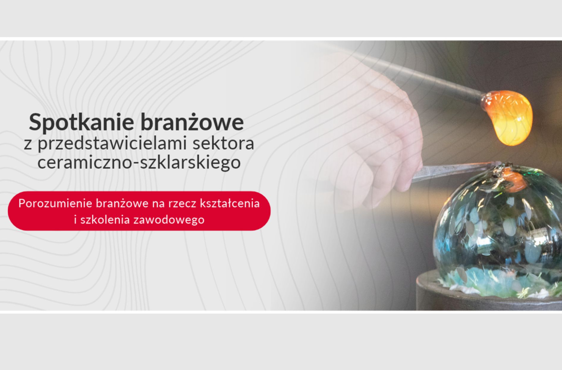 baner - spotkania branżowe w sektorze ceramiczno-szklarskim