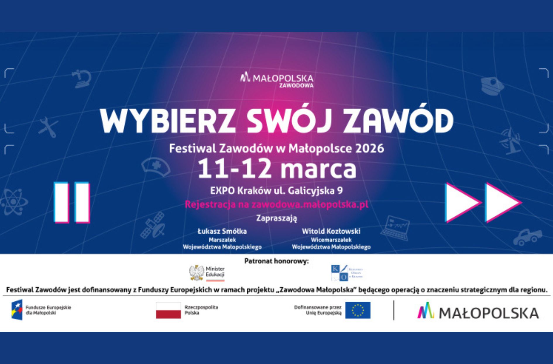 Festiwal Zawodów 2026 w Krakowie – sprawdź, jaki zawód pasuje do Ciebie!