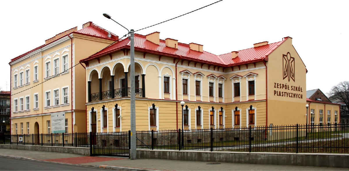 Na zdjęciu budynek Liceum Sztuk Plastycznych w Tarnowie.
