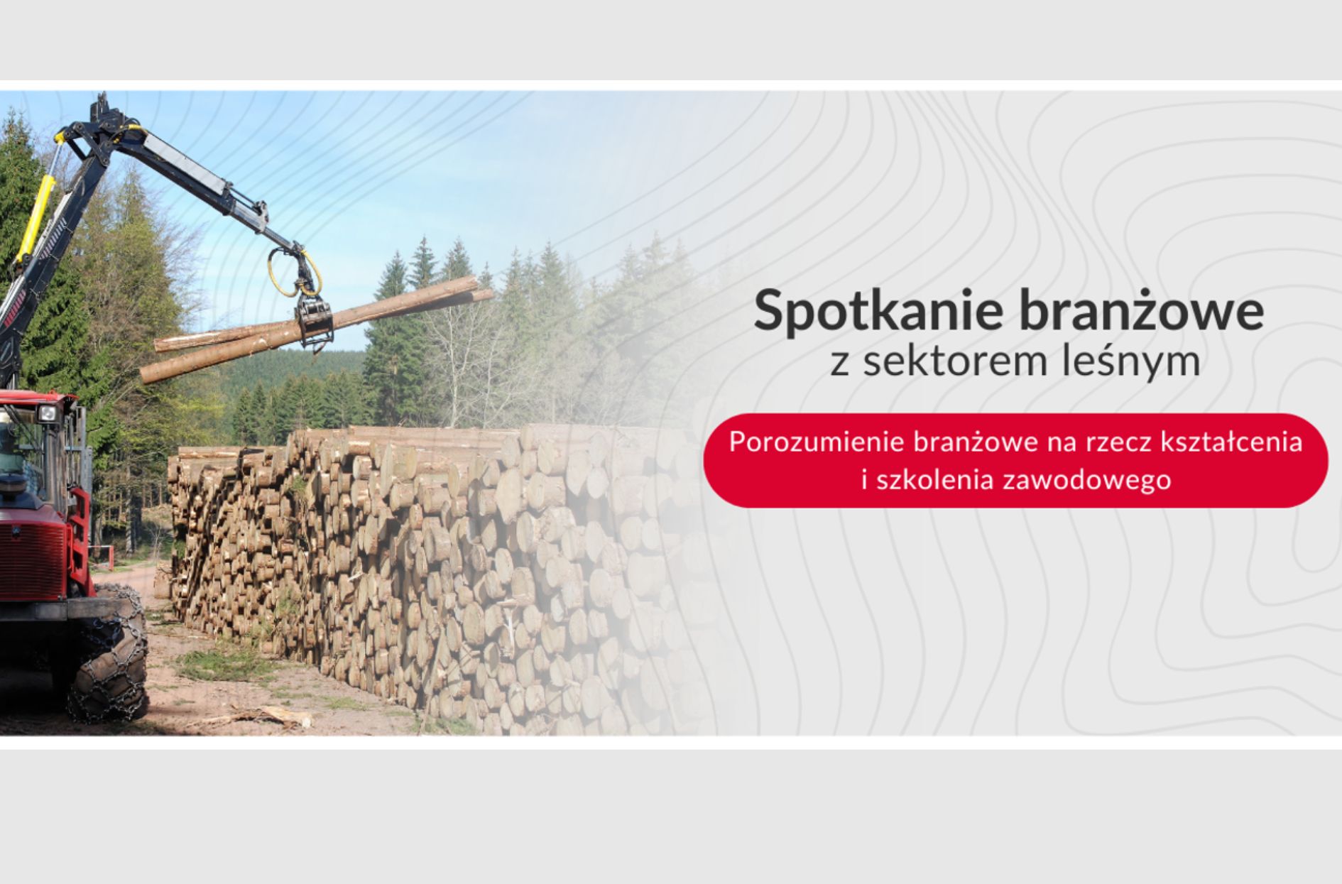 baner - spotkania branżowe w sektorze leśnym